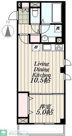 ライズ栗本の物件間取画像